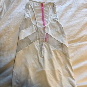 Lululemon athletic top white size 4